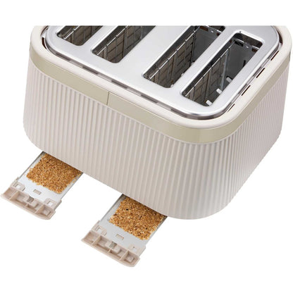 Russell Hobbs 26771 Bronte 4 Slice Toaster - Stone