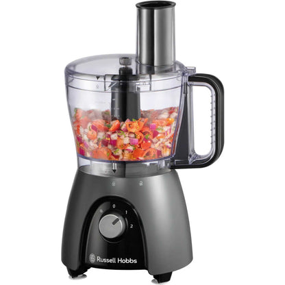 Russell Hobbs 27111 Desire Matte Charcoal Food Processor - Charcoal