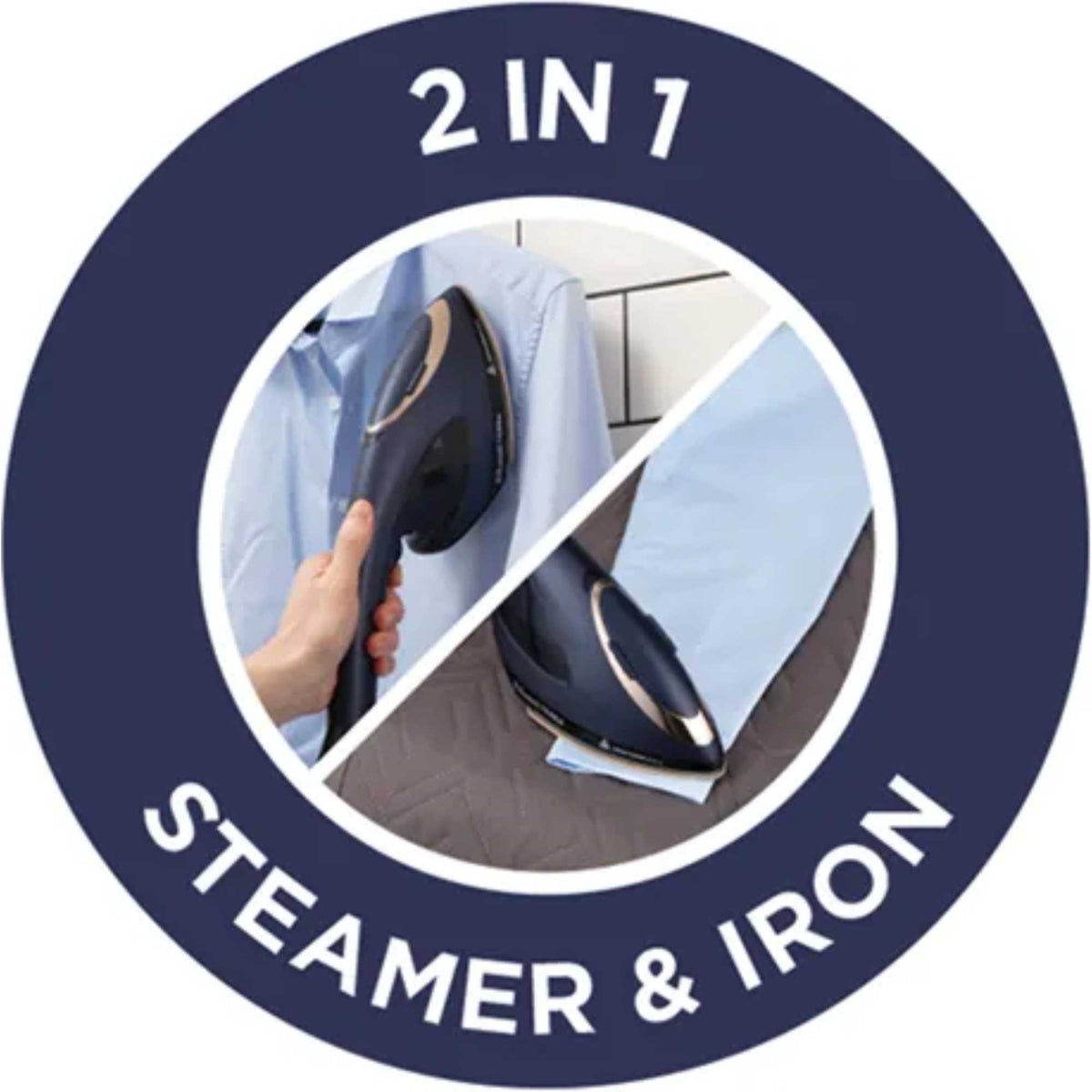 Russell Hobbs 28370 Steam Genie 2 in 1 Handheld Clothes Steamer