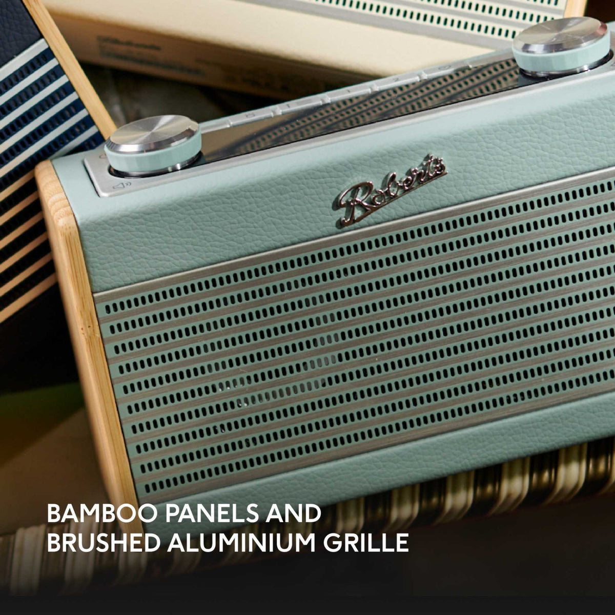 Roberts Rambler UNO DAB/DAB+/FM RDS Radio with Bluetooth - Duck Egg