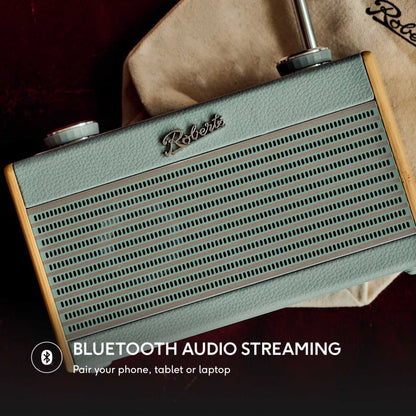 Roberts Rambler UNO DAB/DAB+/FM RDS Radio with Bluetooth - Duck Egg