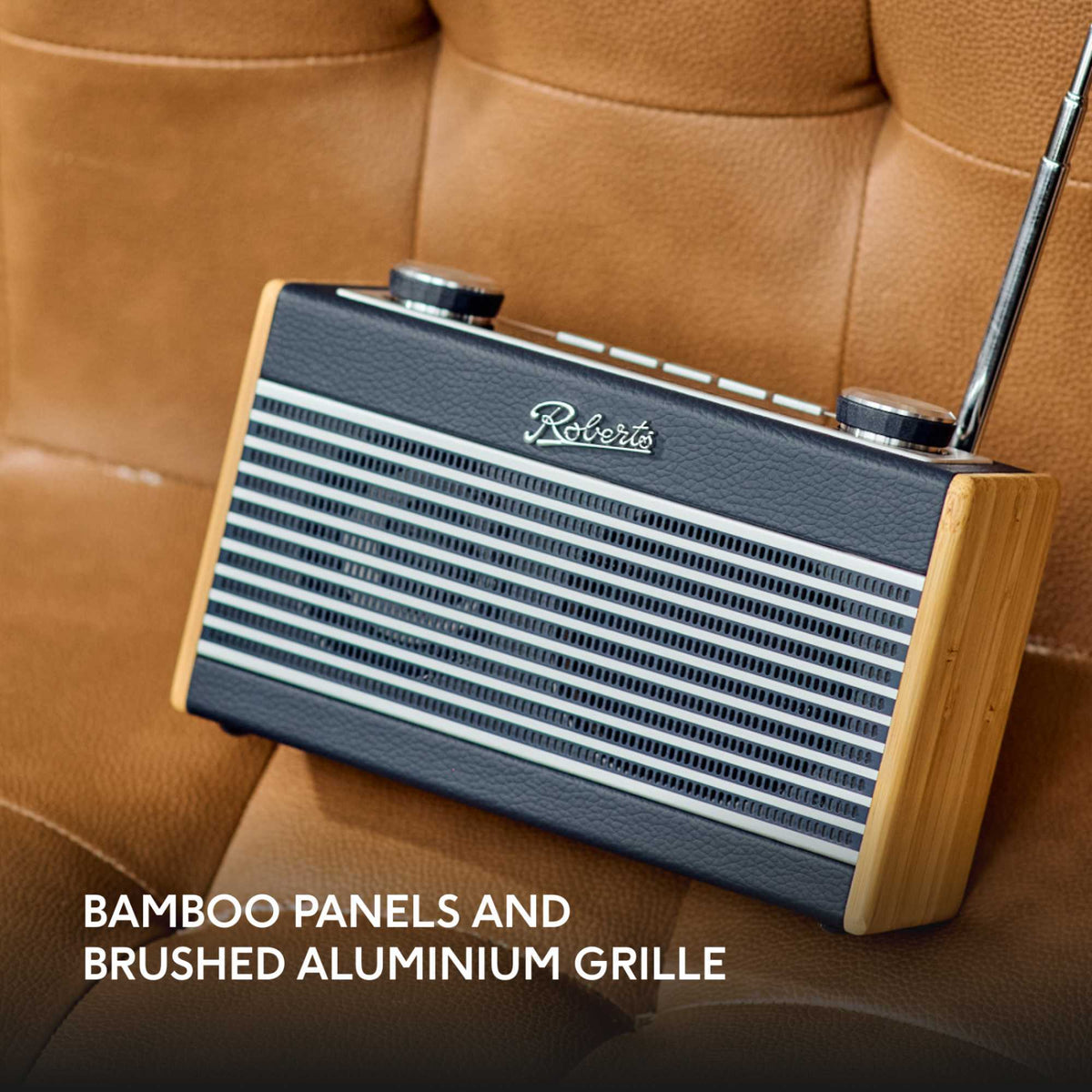 Roberts Rambler UNO DAB/DAB+/FM RDS Radio with Bluetooth - Navy Blue