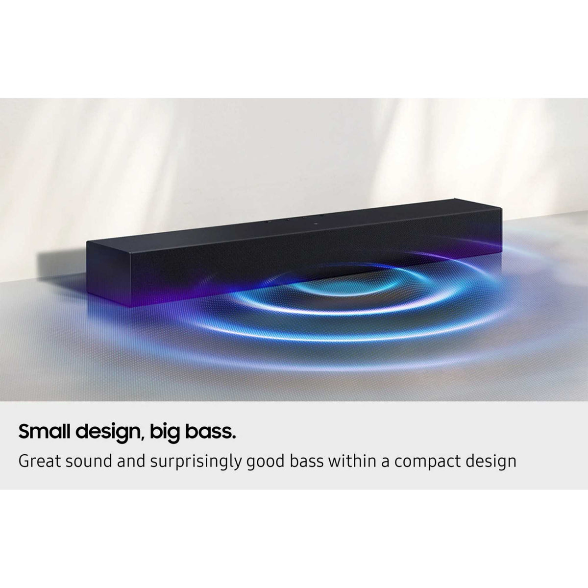Samsung HW-B400F B-Series 2.0ch Soundbar with Built-In Subwoofer - Black