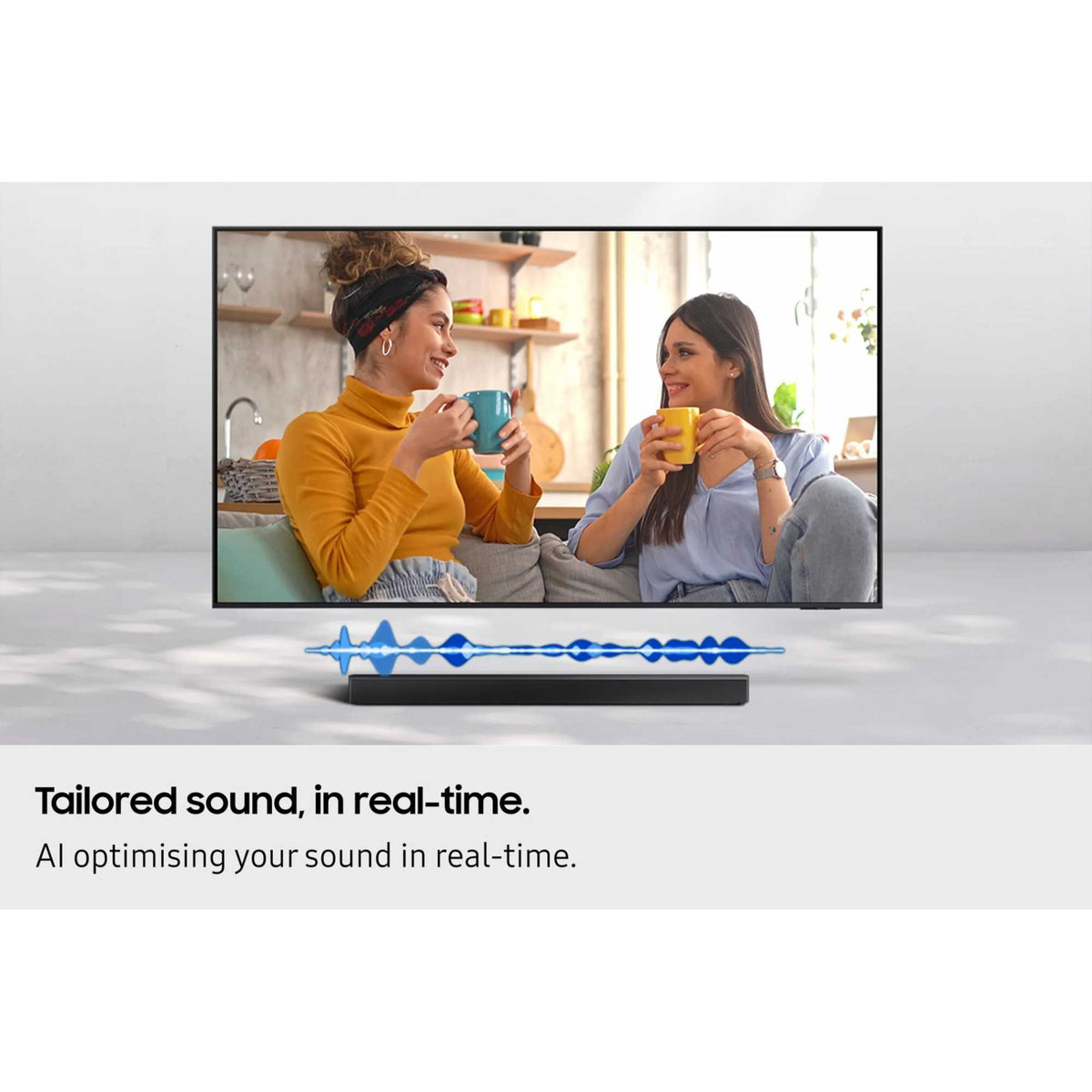 Samsung HWB650F 3.1ch 370W Soundbar with Wireless Subsoofer - Black