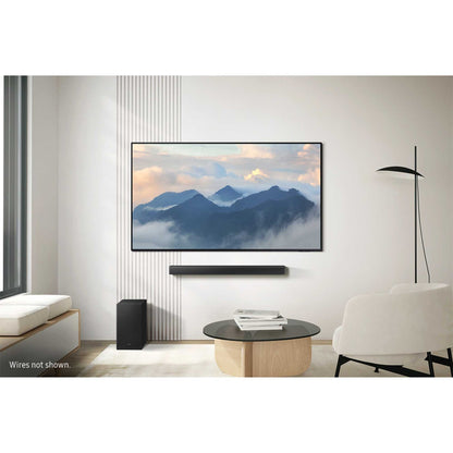 Samsung HWB650F 3.1ch 370W Soundbar with Wireless Subsoofer - Black