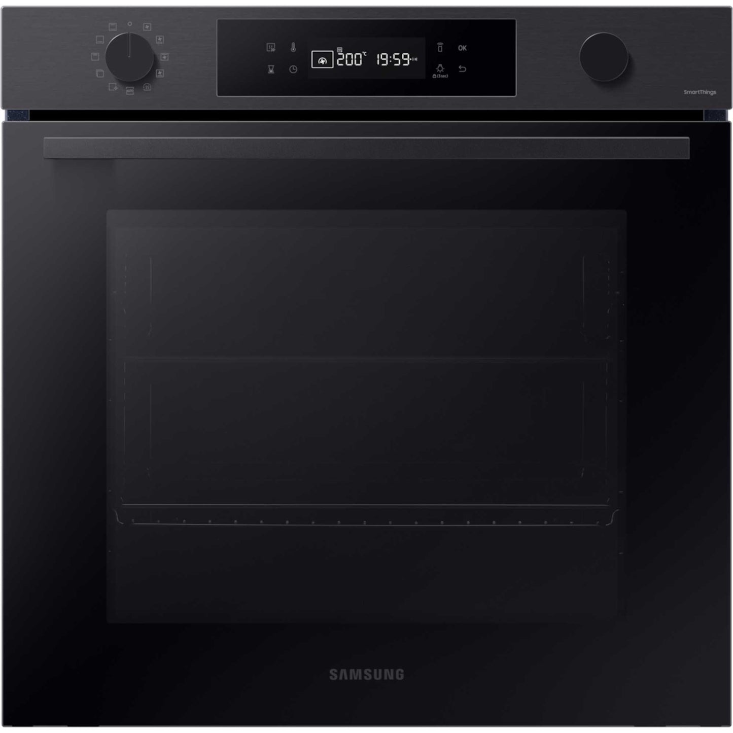 Samsung NV7B41207AB/U4 Series 4 Smart Oven with Catalytic Cleaning - Black Stainless