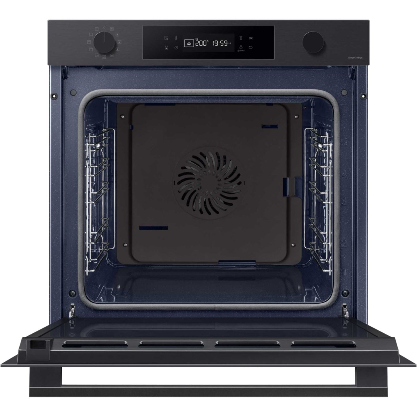 Samsung NV7B41207AB/U4 Series 4 Smart Oven with Catalytic Cleaning - Black Stainless