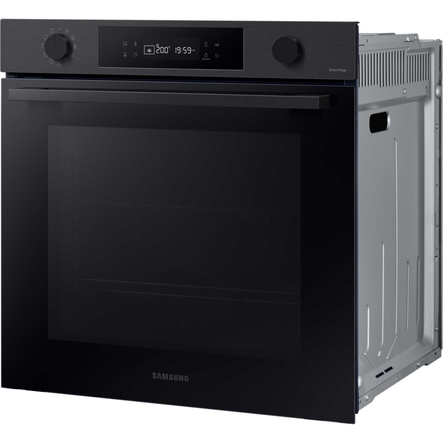 Samsung NV7B41207AB/U4 Series 4 Smart Oven with Catalytic Cleaning - Black Stainless