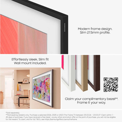 Samsung The Frame 43" LS03HE 4k Ultra HD Vision AI Smart TV - QE43LS03HE