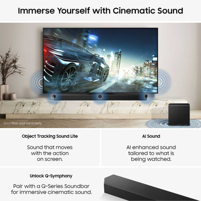 Samsung QN73H 43" 4K Ultra HD Neo QLED Smart TV - QE43QN73H