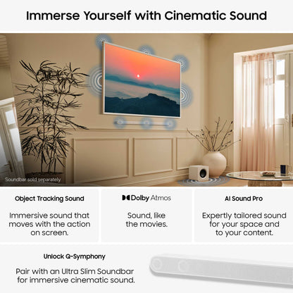 Samsung The Frame Pro 55" LS03HW 4K Ultra HD HDR Smart TV - QE55LS03HW