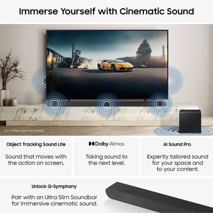 Samsung S90H 65" 4K Ultra HD OLED HDR Vision AI Smart TV - QE65S90H