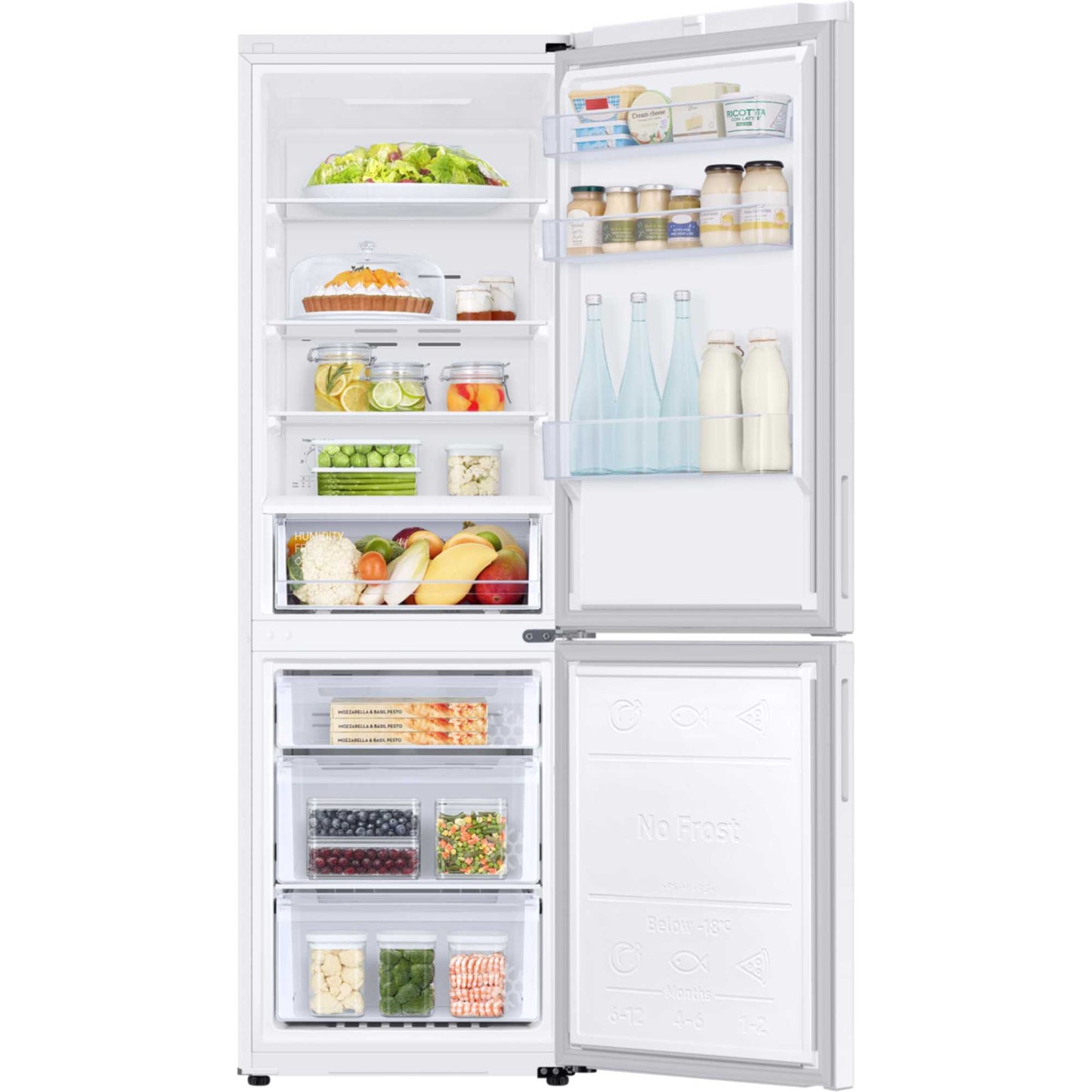 Samsung Series 5 Fridge Freezer 70/30 Total No Frost - White - RB33B610EWW/EU