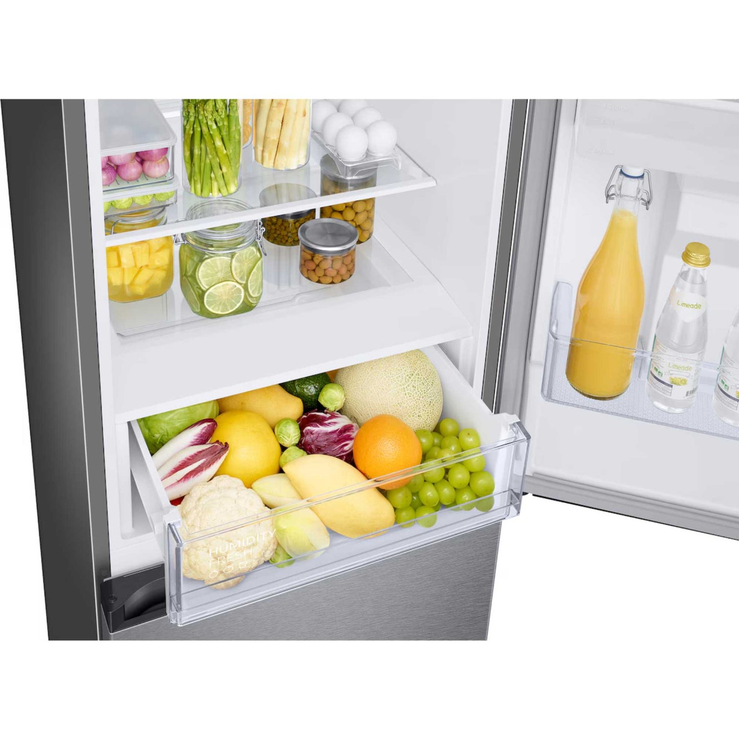 Samsung Series 7 SpaceMax Fridge Freezer 60/40 Total No Frost - Silver - RB34C632ESA/EU