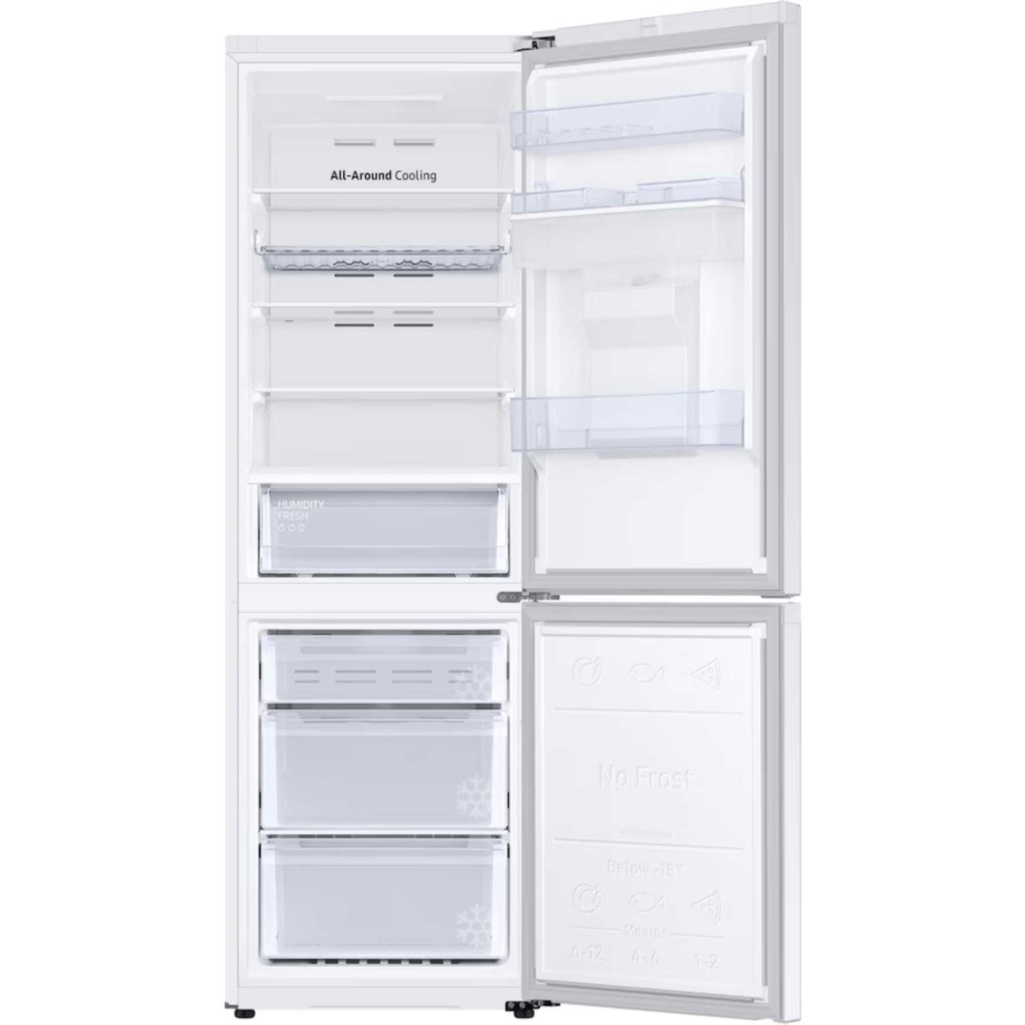 Samsung Series 7 SpaceMax Fridge Freezer 60/40 Total No Frost - White - RB34C632EWW