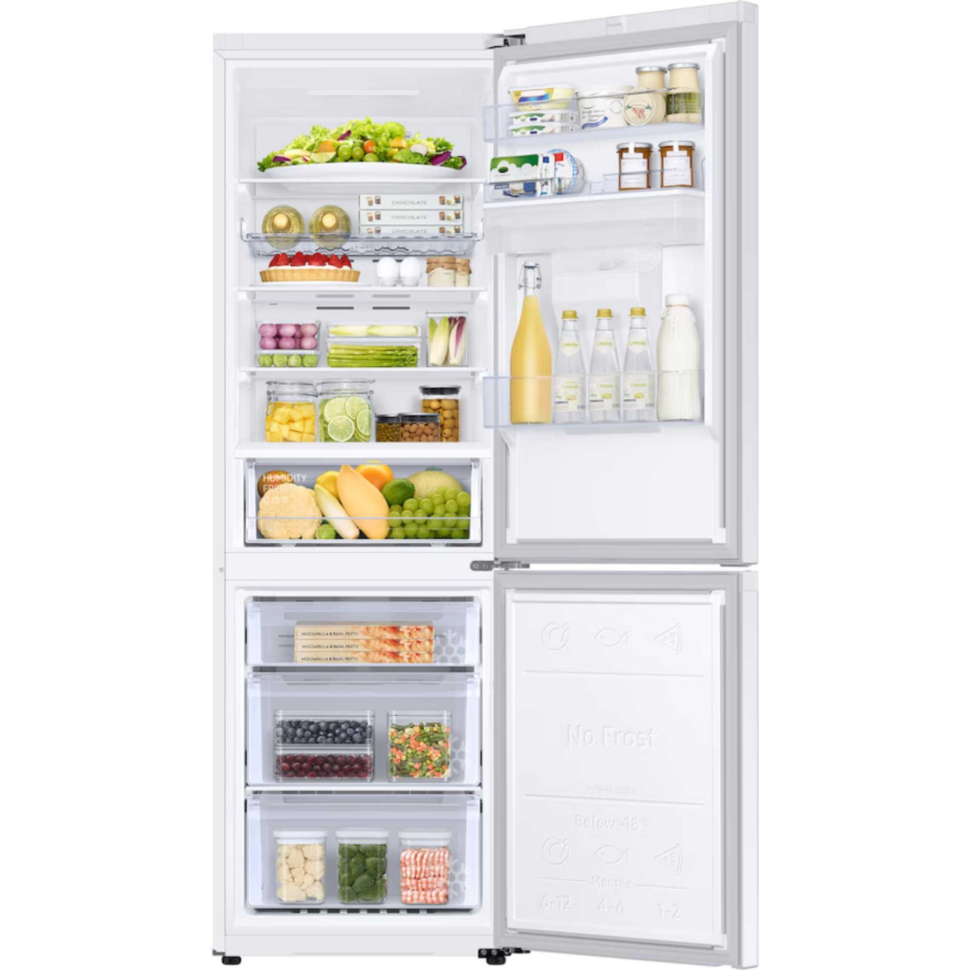 Samsung Series 7 SpaceMax Fridge Freezer 60/40 Total No Frost - White - RB34C632EWW