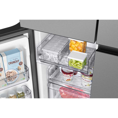 Samsung Bespoke Series 8 American Style Fridge Freezer 60/40 Total No Frost - Stainless Steel - RM70F67RDREU