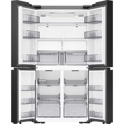 Samsung Bespoke Series 8 American Style Fridge Freezer 60/40 Total No Frost - Stainless Steel - RM70F67RDREU