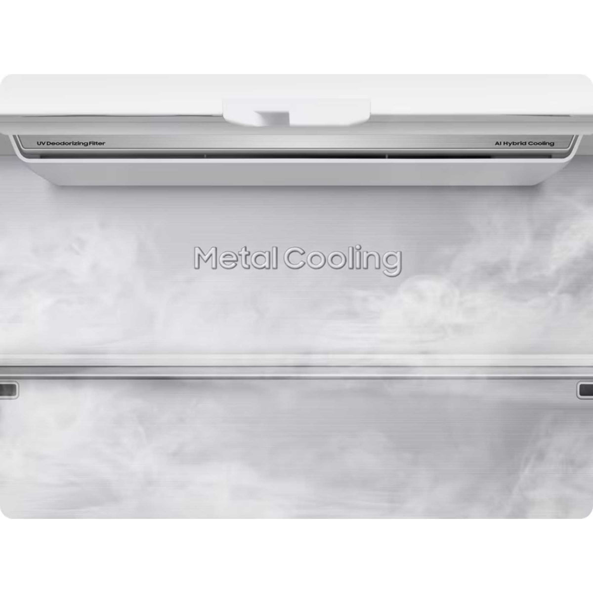 Samsung Bespoke Series 8 American Style Fridge Freezer 60/40 Total No Frost - Stainless Steel - RM70F67RDREU
