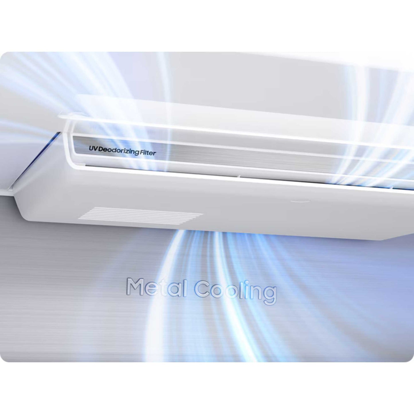 Samsung Bespoke Series 8 American Style Fridge Freezer 60/40 Total No Frost - Stainless Steel - RM70F67RDREU