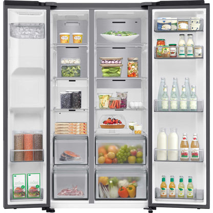 Samsung Series 7 SpaceMax American Fridge Freezer - Silver - RS70F66KCTEU