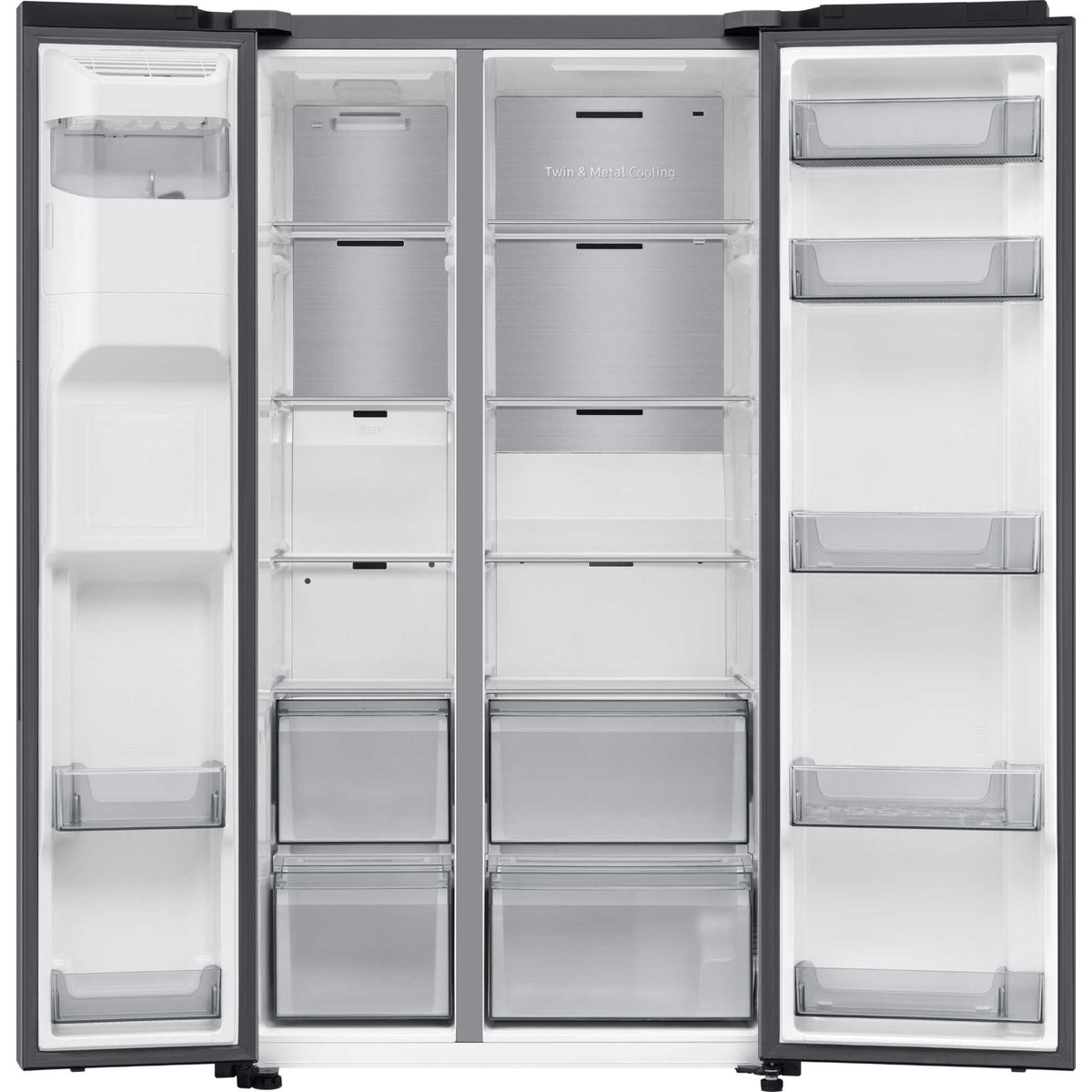 Samsung Series 7 SpaceMax American Fridge Freezer - Silver - RS70F66KCTEU