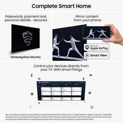 Samsung U8020H 65" 4K Ultra HD Vision AI Smart TV - UE65U8020H
