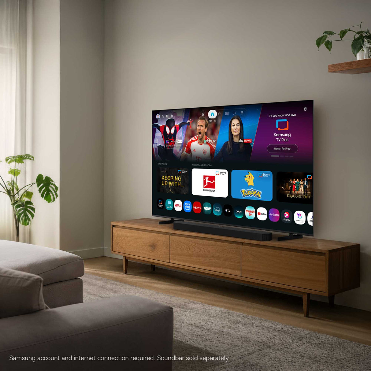 Samsung M70H 75" 4K Ultra HD Mini LED HDR Vision AI Smart TV - UE75M70H