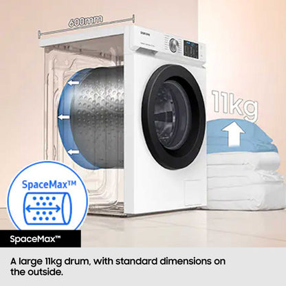 Samsung Series 5 11kg Wash 6kg Dry 1400rpm Washer Dryer - WD11DG5B15BEEU
