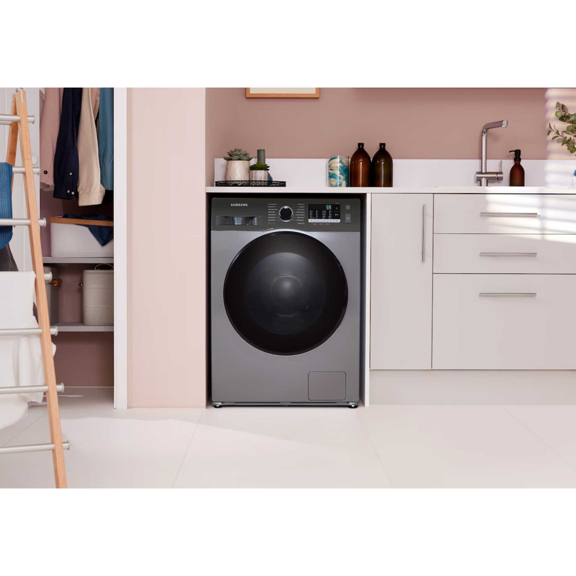Samsung Series 5 8kg Wash 5kg Dry 1400rpm Washer Dryer - WD80TA046BX/EU