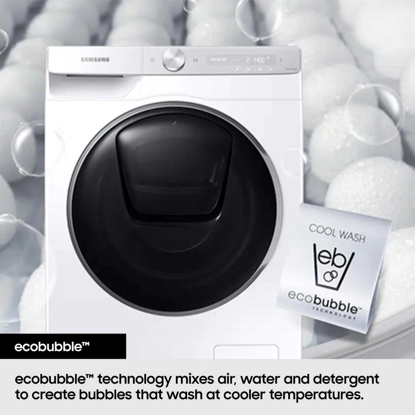 Samsung 9kg Wash 6kg Dry 1400rpm Washer Dryer - WD90HG5U34BEEU