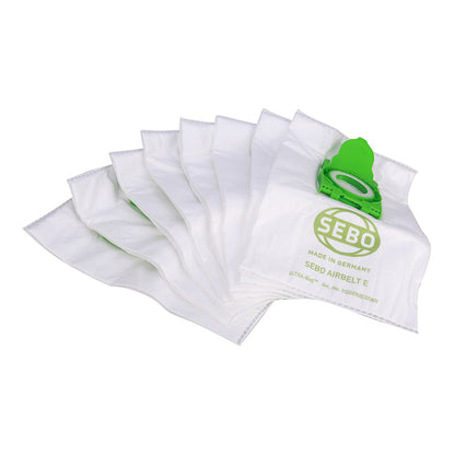 Sebo E Range Vacuum Cleaner Microfibre Bag (Pack of 8)