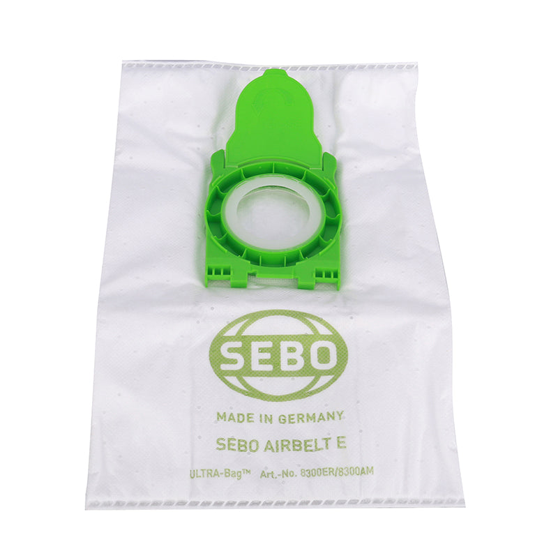 Sebo E Range Vacuum Cleaner Microfibre Bag (Pack of 8)