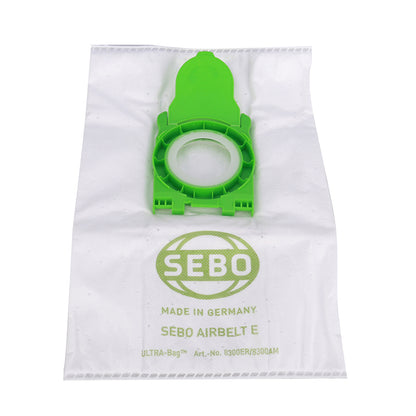 Sebo E Range Vacuum Cleaner Microfibre Bag (Pack of 8)