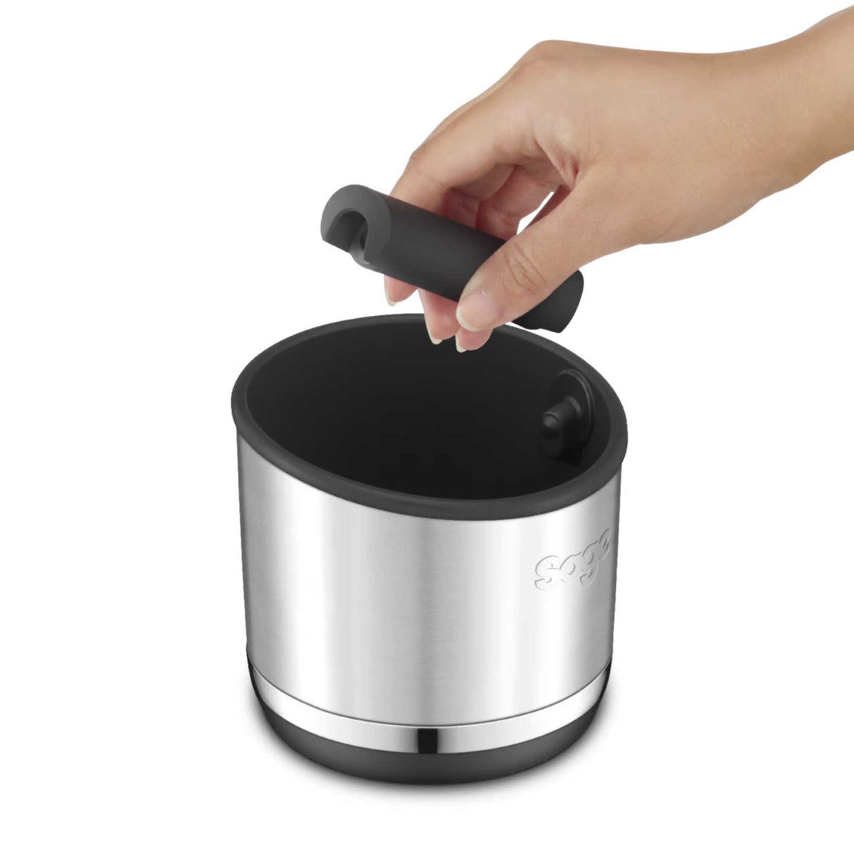 Sage the Knock Box 10 - Stainless Steel