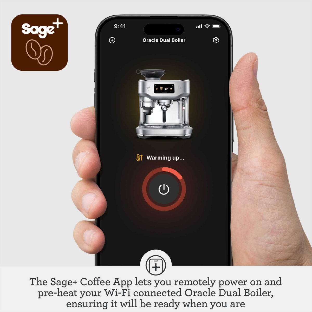 Sage the Oracle Dual Boiler Bean to Cup Espresso Machine - Stainless Steel