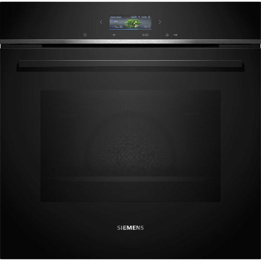 Siemens HB732G1B1B iQ700 Built-in Electric Oven with ecoClean - Black