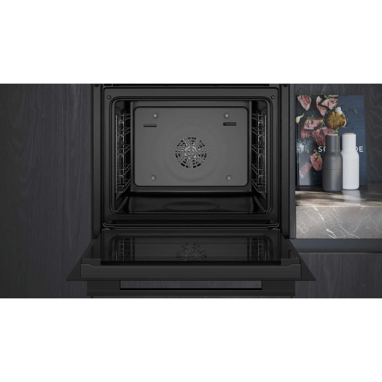 Siemens HB732G1B1B iQ700 Built-in Electric Oven with ecoClean - Black