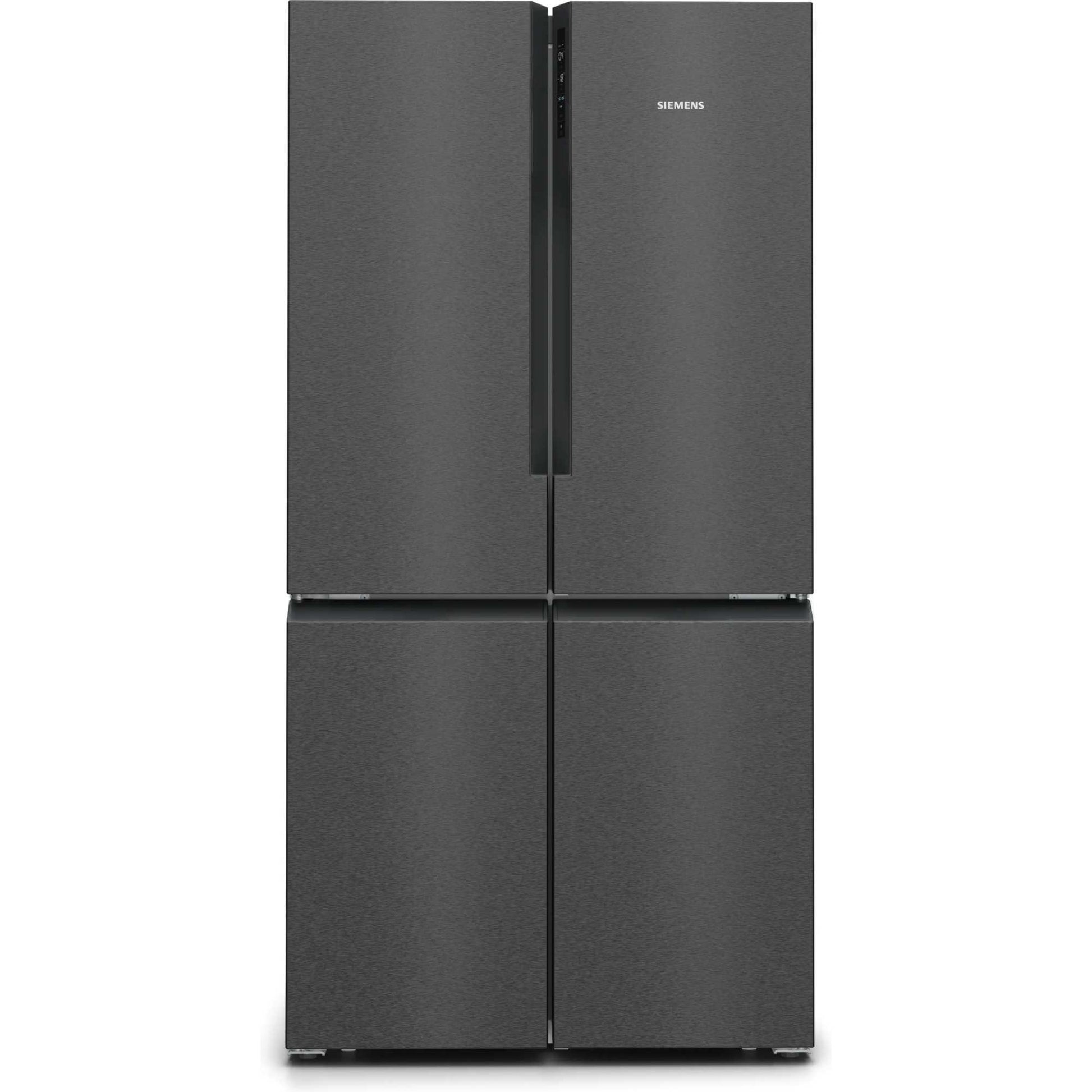 Siemens iQ300 American Style Fridge Freezer 70/30 Total noFrost - Black - KF96NAXEAG