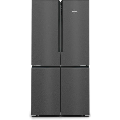 Siemens iQ300 American Style Fridge Freezer 70/30 Total noFrost - Black - KF96NAXEAG