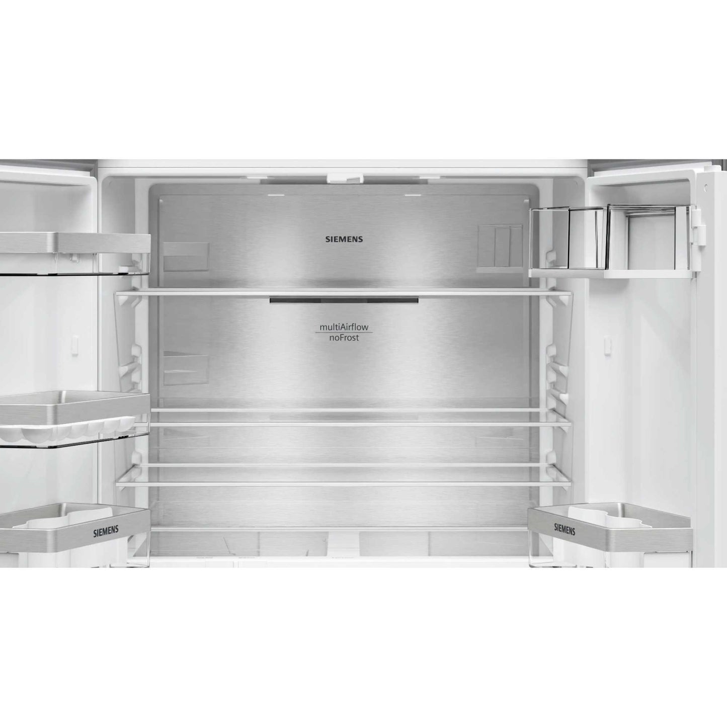 Siemens iQ300 American Style Fridge Freezer 70/30 Total noFrost - Black - KF96NAXEAG