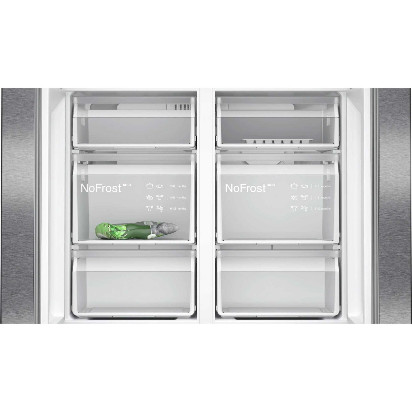 Siemens iQ300 American Style Fridge Freezer 70/30 Total noFrost - Black - KF96NAXEAG