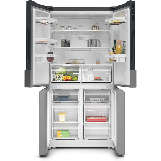 Siemens iQ300 American Style Fridge Freezer 50/50 Total noFrost - Stainless Steel - KF96NVPEAG