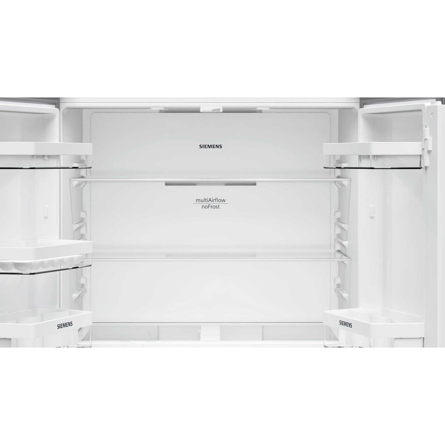 Siemens iQ300 American Style Fridge Freezer 50/50 Total noFrost - Stainless Steel - KF96NVPEAG