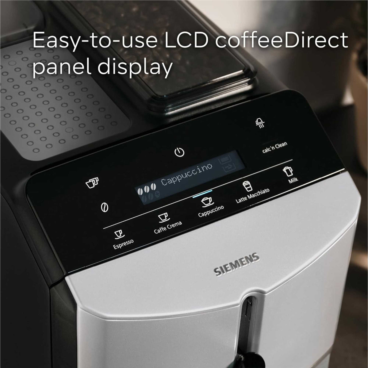 Siemens TF301G19 Fully automatic coffee machine - Black