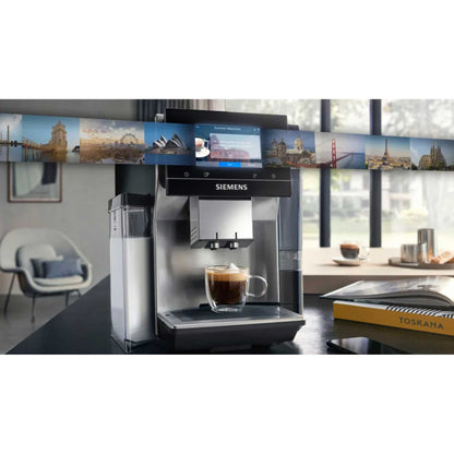Siemens TQ717GB3 EQ700 Bean To Cup Automatic Coffee Machine - Stainless Steel