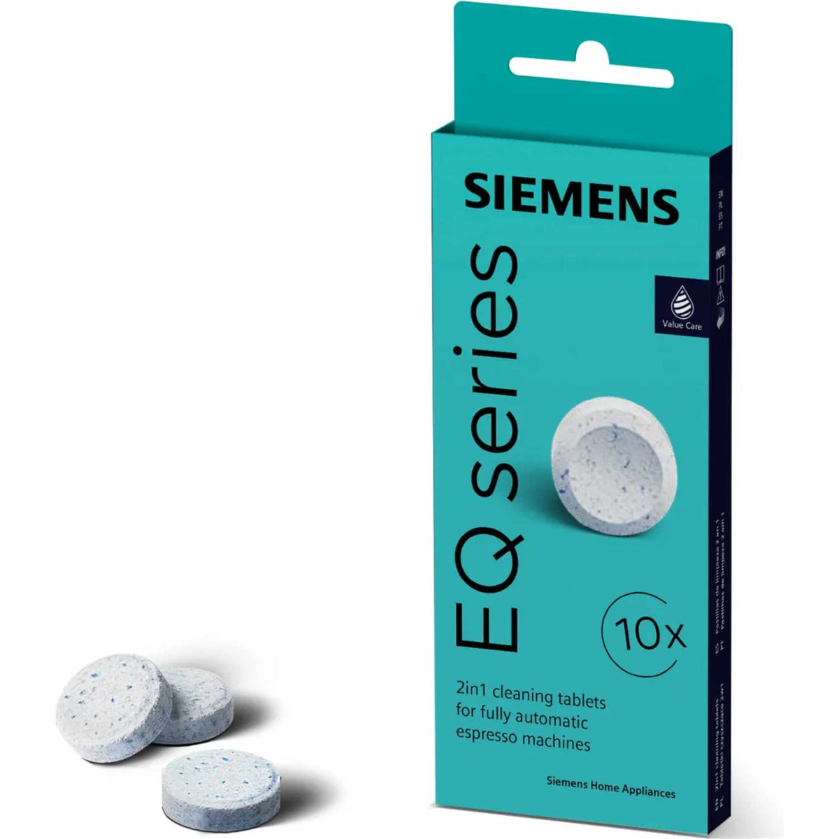 Siemens TZ80001B 2in1 Cleaning Tablets for Coffee Machines (10 tablets)