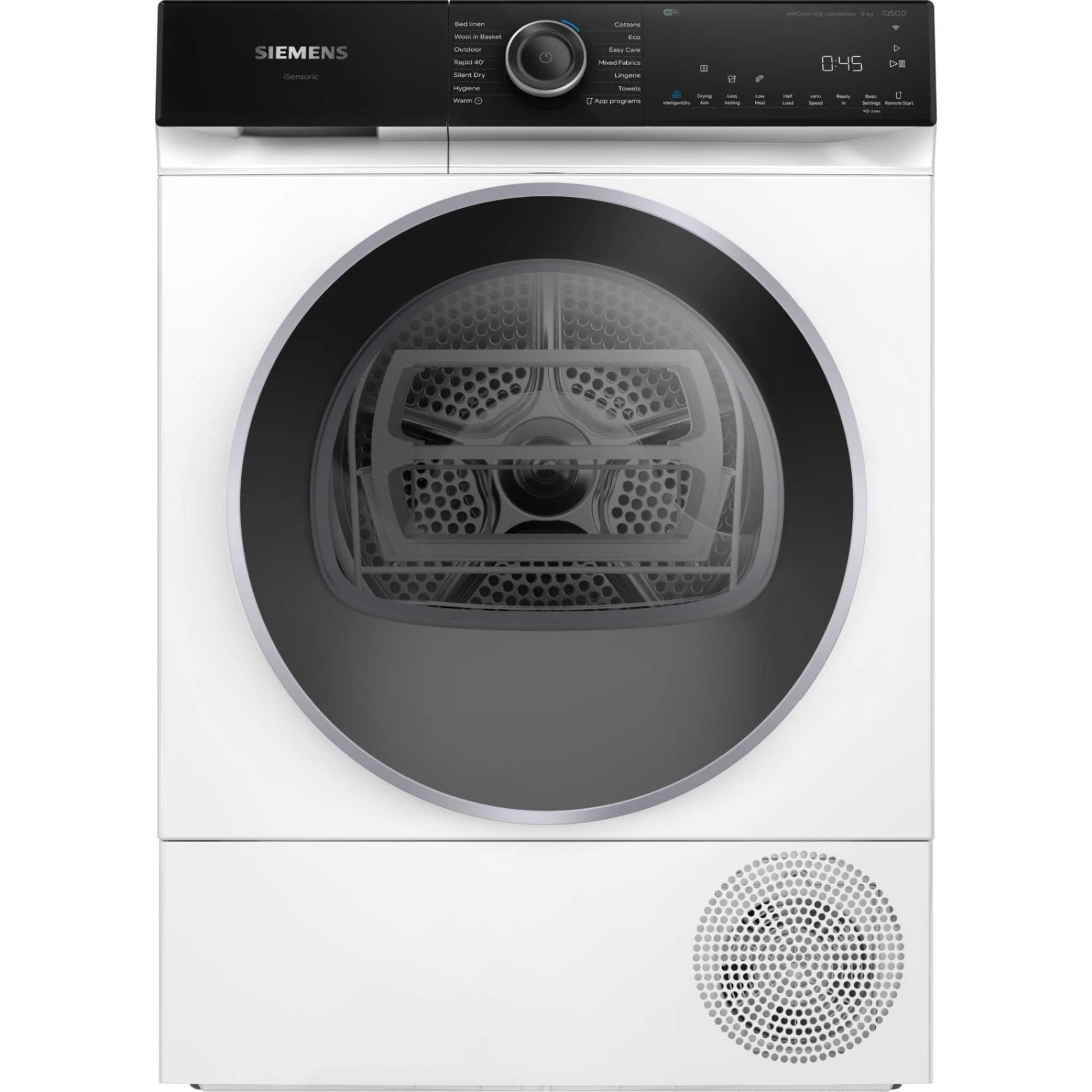 Siemens iQ500 9kg Heat Pump Tumble Dryer - WQ46H2D9GB