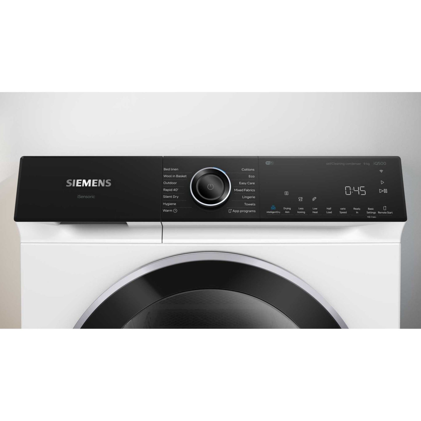 Siemens iQ500 9kg Heat Pump Tumble Dryer - WQ46H2D9GB