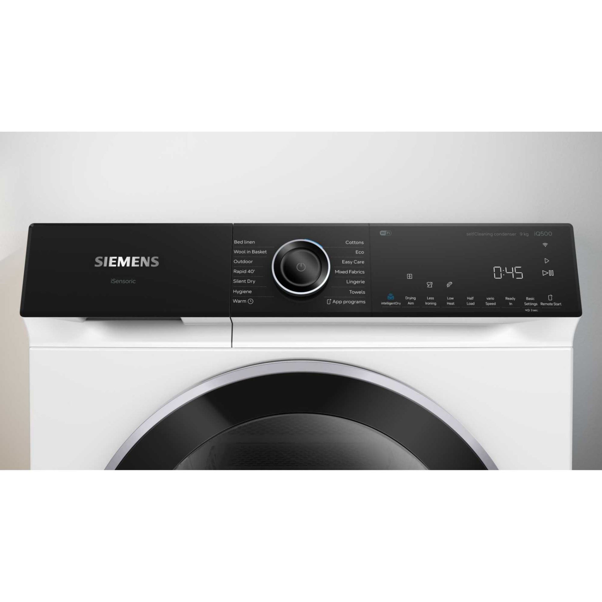 Siemens iQ500 9kg Heat Pump Tumble Dryer - WQ46H2D9GB